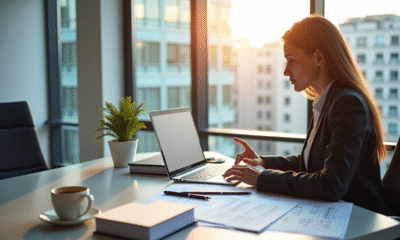 Administrateur d'affaires analysant des documents juridiques